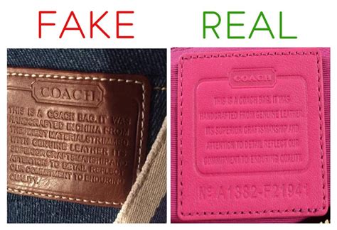 serial number coach bag fake vs real|how to authenticate coach bag.